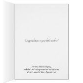 虹の女の赤ちゃんの天使の宗教聖なる書物、経典の詩 (内側 (右))