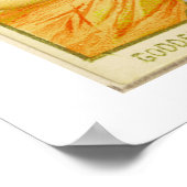 虹の女神，アイリス，ポスタープリント ポスター (角)