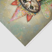 虹の妖精のコスチュームBT2デコページに登場するタビーキャット 薄葉紙 (詳細)