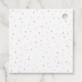 虹の妖精の誕生日パーティーありがとう フェイバータグ (裏面)