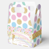 虹の妖精の誕生日パーティー赤ちゃんシャワーありがとう フェイバーボックス (オープン)