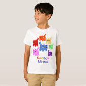 虹の子ネコ! Tシャツ (正面フル)