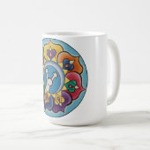 虹の子供のマグ コーヒーマグカップ (正面右)