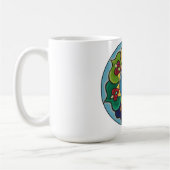 虹の子供のマグ コーヒーマグカップ (左)