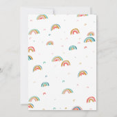 虹の子供の誕生日パーティー 招待状 (裏面)