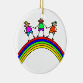 虹の子供 セラミックオーナメント (右)