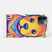 虹の子犬の愛 Case-Mate iPhoneケース (裏面(横))
