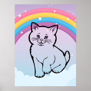 虹の子猫 ポスター