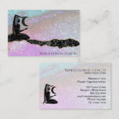 *～*虹の宇宙グリッター女神瞑想  名刺 (正面/裏面)