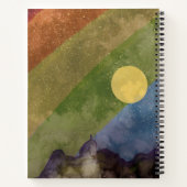 虹の宇宙 ノートブック (裏面)