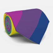 虹の対角線は縞で飾ります ネクタイ (ロール)