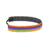 虹の山形ヘッドバンド アスレチックヘッドバンド (左)