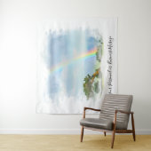 *~* 虹の山頂の低木 ツリー AR11 タペストリー (インサイチュ)