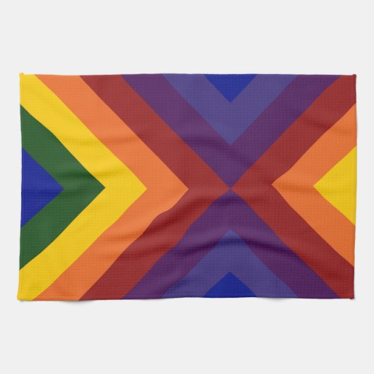 虹の山 キッチンタオル (横)