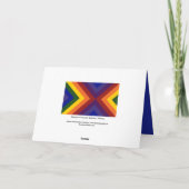 虹の山 サンキューカード (裏面)