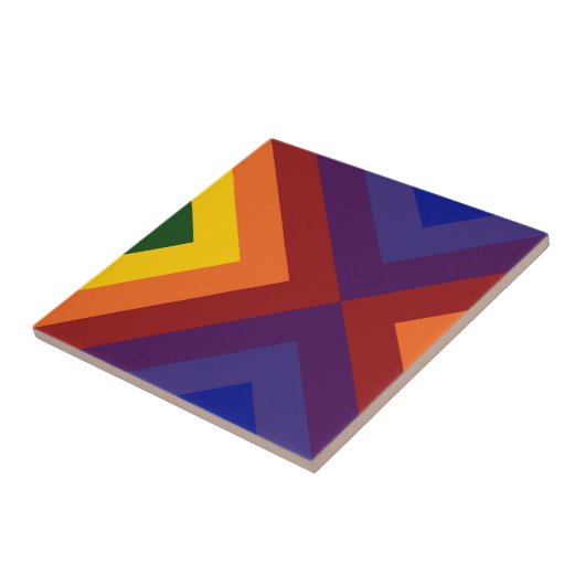 虹の山 タイル (側面)