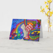 虹の工場カード カード (黄色い花)