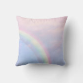虹の希望 – パステル、 クッション (裏面)