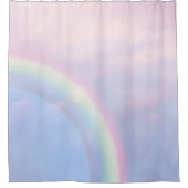 虹の希望 – パステル、 シャワーカーテン (正面)