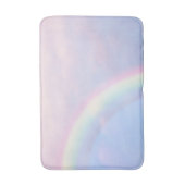 虹の希望 – パステル、 バスマット (正面縦)