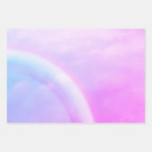 虹の希望 – パステル、 ラッピングペーパーシート (正面2)