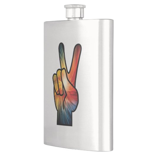 虹の平和 フラスク (左)