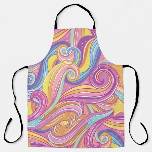 虹の彗星：魔法の夢の空。 エプロン (正面)