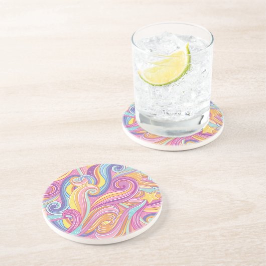 虹の彗星：魔法の夢の空。 コースター (側面)