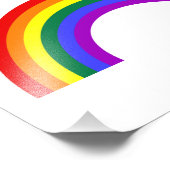 虹の形 フォトプリント            (角)