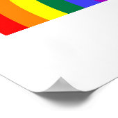 虹の形 ポスター (角)