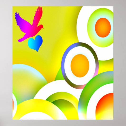 虹の恋 ポスター (正面)