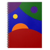 虹の惑星 ノートブック (正面)