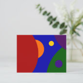 虹の惑星 ポストカード (スタンド正面)