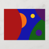 虹の惑星 ポストカード (正面)