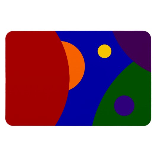 虹の惑星 マグネット (横)