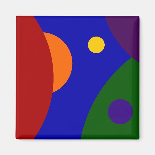 虹の惑星 マグネット (正面)