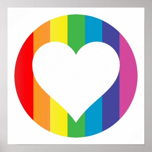 虹の愛。 ポスター (正面)