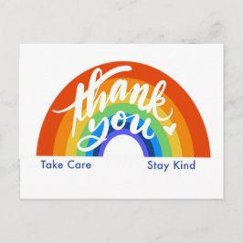 虹の感謝 ポストカード