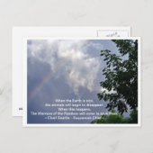 虹の戦士 ポストカード (正面/裏面)