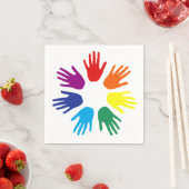 虹の手 スタンダードカクテルナプキン (インサイチュ)