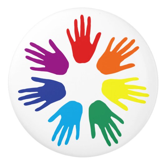 虹の手 セラミックノブ (正面)