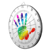 虹の手 ダーツボード (正面右)