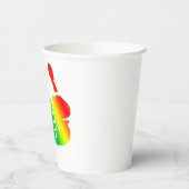 虹の手 紙コップ (左)