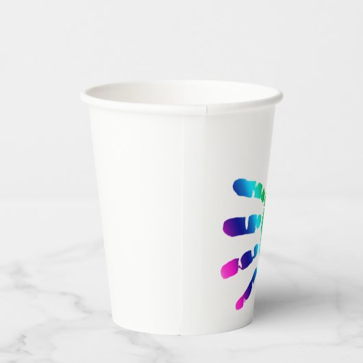 虹の手 紙コップ (右)