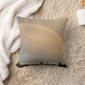 虹の投げ枕 クッション (ブランケット)