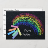 虹の招待状 招待状 (正面/裏面)