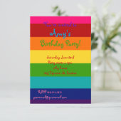 虹の招待 招待状 (スタンド正面)