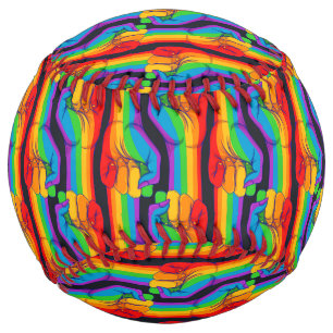 虹の拳の柄 ソフトボール