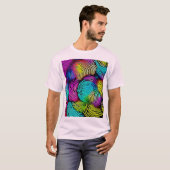虹の指紋夢 Tシャツ (正面フル)