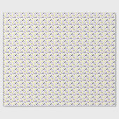 虹の散水非バイナリプライドフラグ ラッピングペーパー (フラット)